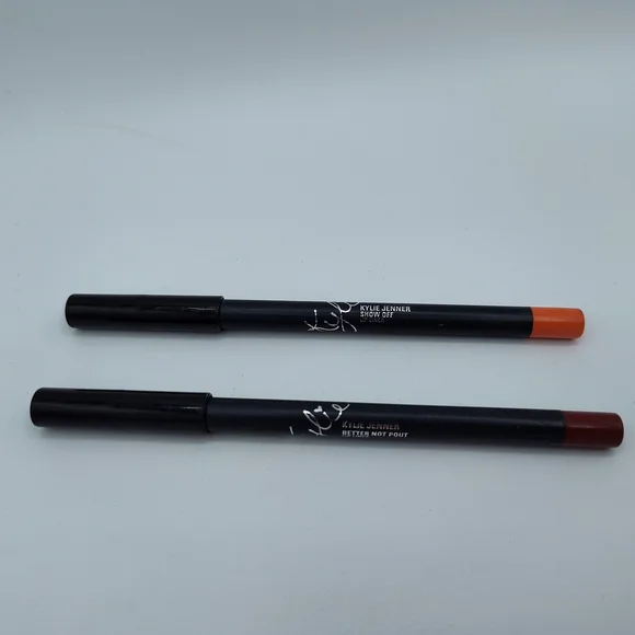 NWOB Kylie Lip Liner Set - Orange and Brown - Picture 2 of 2